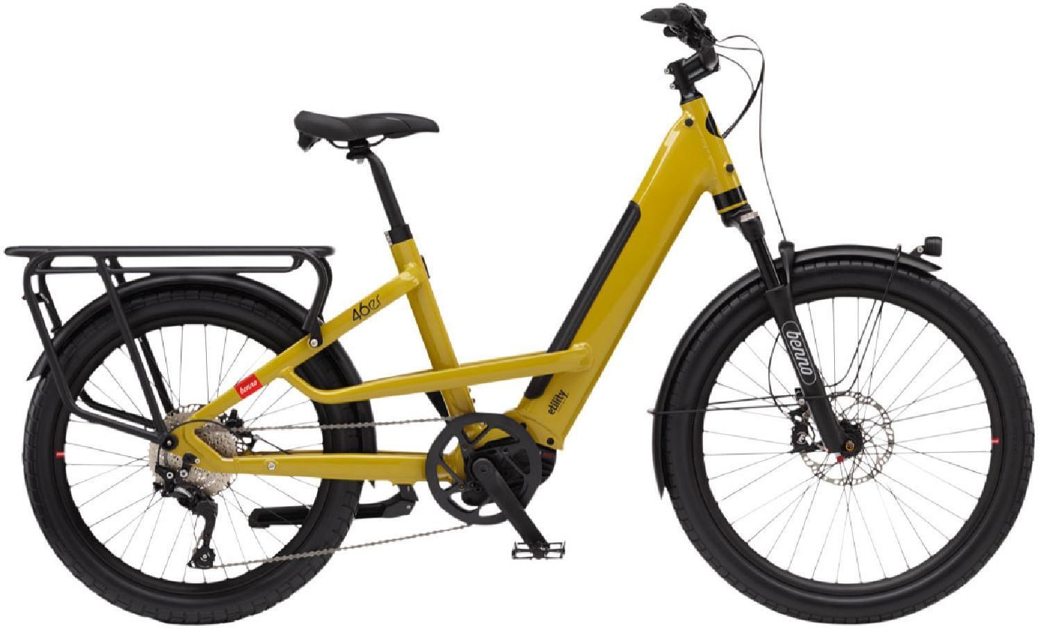 benno 46er cargo bike yellow