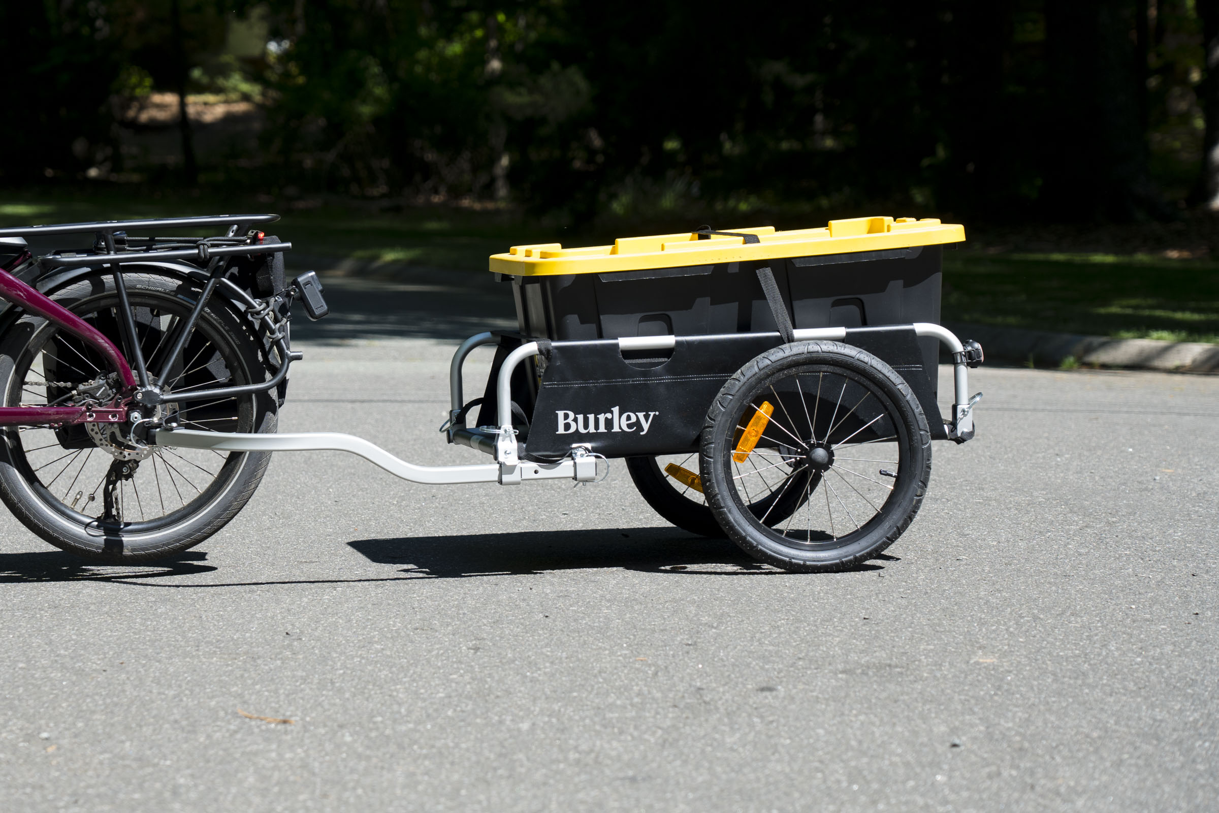 Burley Flatbed Bike Cargo Trailer Review