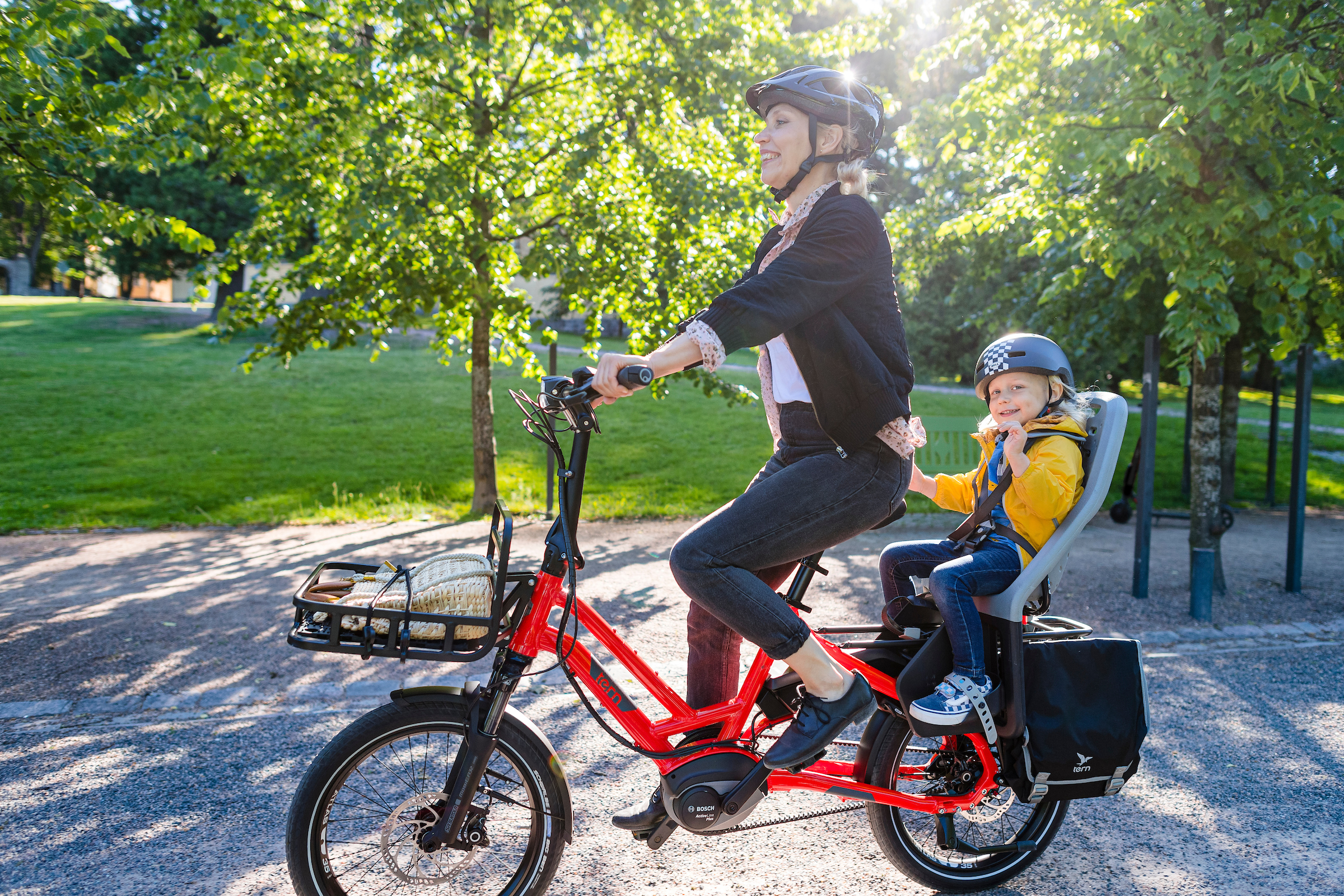 tern hsd compact electric cargo bike